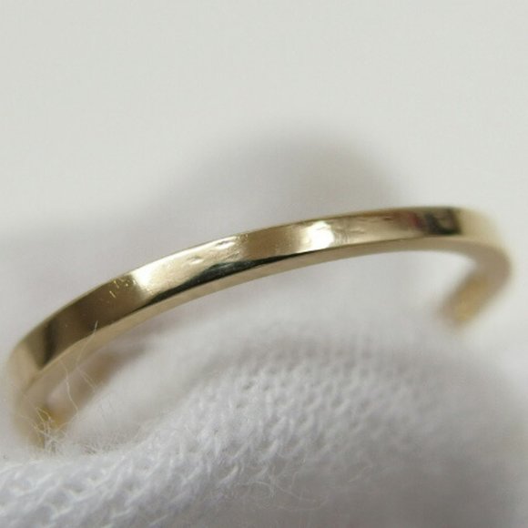 TIFFANY twist knot 1 grain diamond ring K18YG No. 12 - Picture 8 of 10